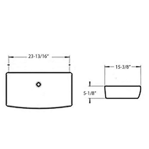 Vanitesse Ceramic Rectangular Vessel Bathroom Sink & Reviews Wayfair